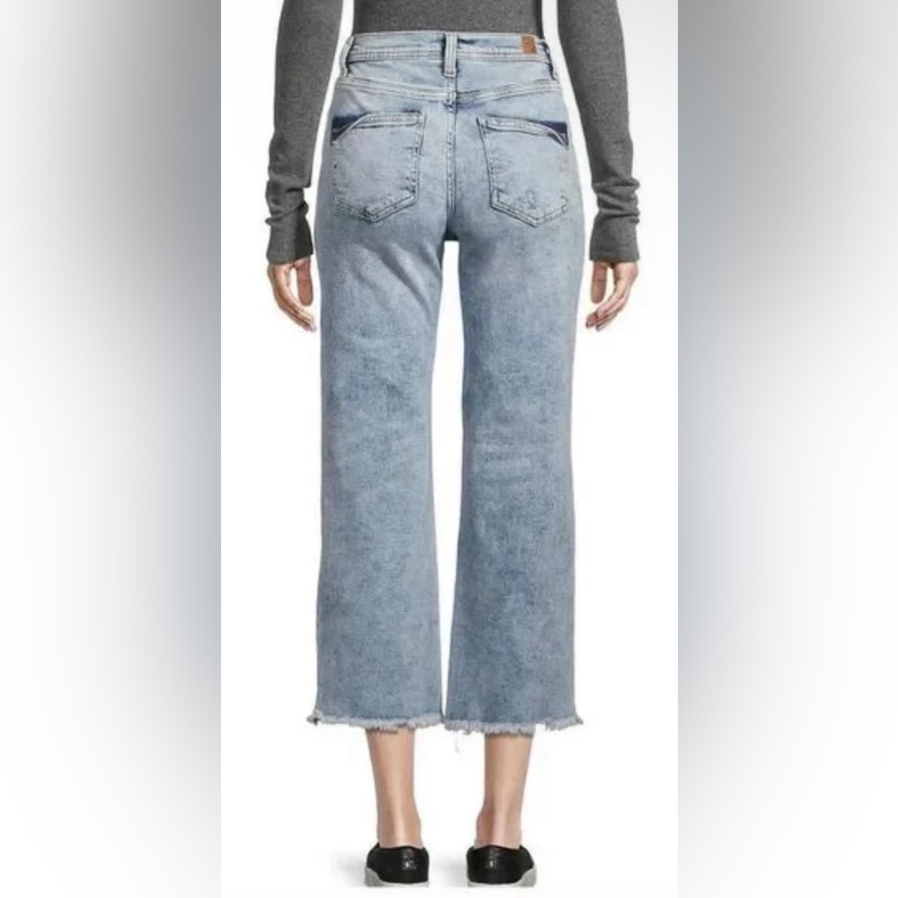 C&C CALIFORNIA Acid Washed Straight Leg Ankle Jean Size 27 - Picture 2 of 11